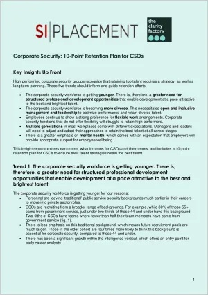 Document titled "SIPLACEMENT" with community security details and bullet-pointed text on light blue background