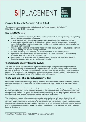 Information sheet titled "SI PLACEMENT" with bullet points and text about community benefits sourcing places listed