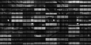 Office building at night